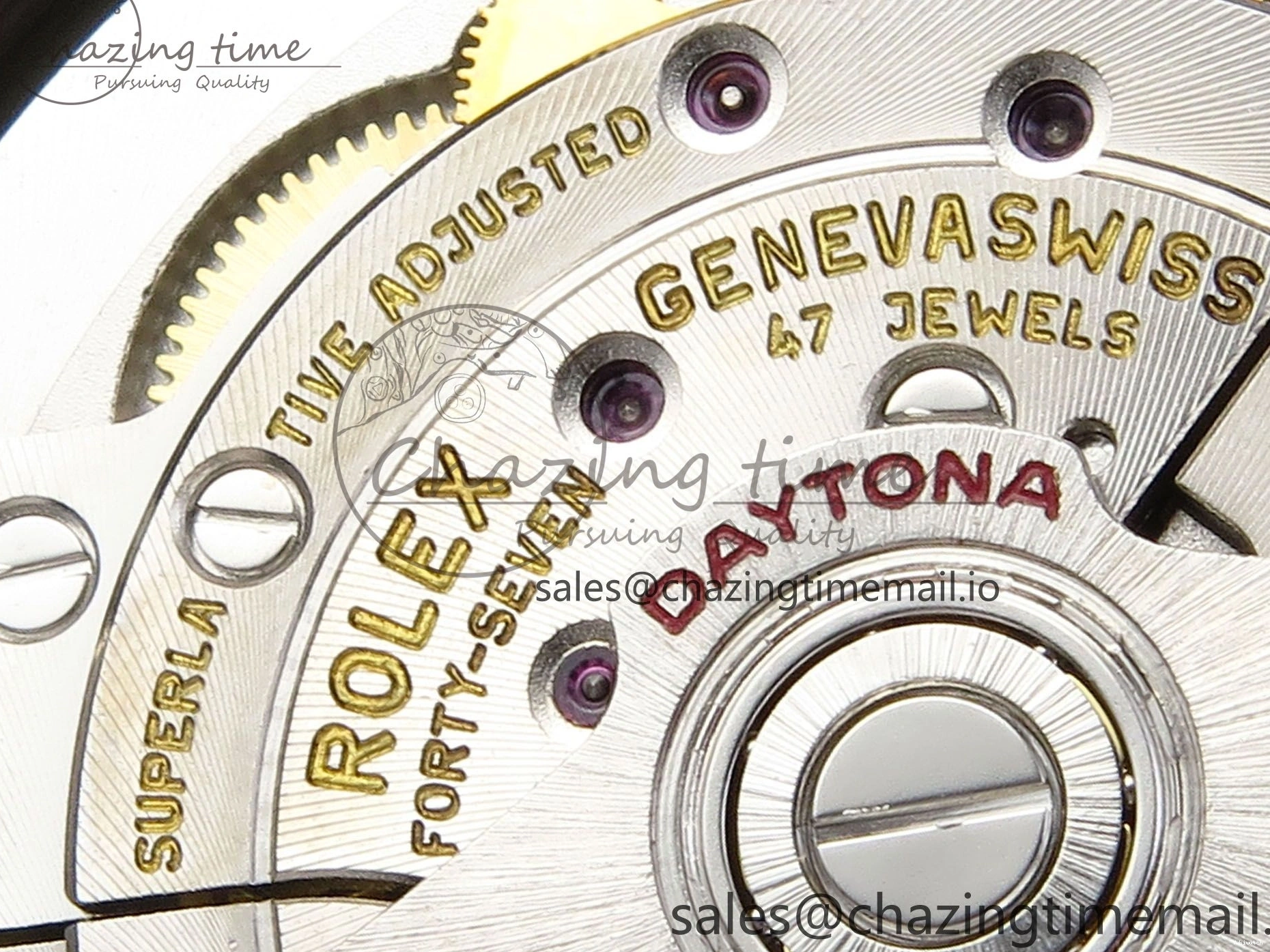 SH4131 QF on Black Edition Strap 126500 SS Daytona Bracelet 1:1 Best V5 Dial 0302